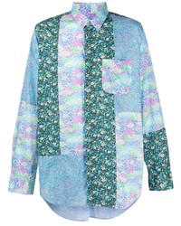 Engineered Garments Floral Patchwork Shirt