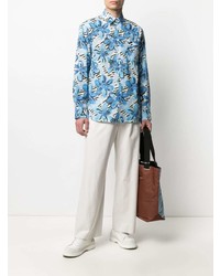 Marni Floral Print Buttoned Shirt