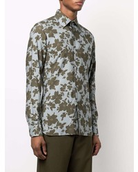 Tom Ford Floral Print Buttoned Up Shirt