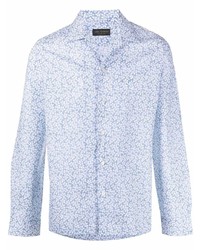 Dell'oglio Floral Print Cotton Shirt
