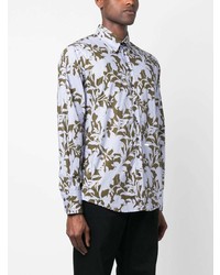 DSQUARED2 Floral Print Long Sleeve Shirt