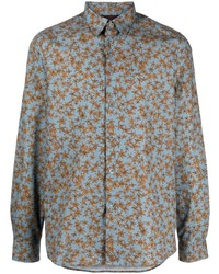 PS Paul Smith Floral Print Long Sleeved Shirt