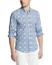 Scotch & Soda Floral Printed Withoven Shirt