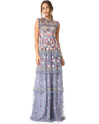 Needle & Thread Floral Jet Gown