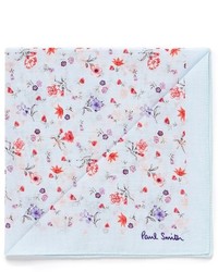 Paul Smith Gentlemans Floral Cotton Pocket Square