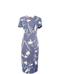 Dvf Diane Von Furstenberg Floral Print Dress