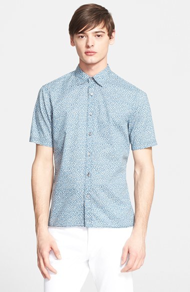 short sleeve burberry shirt