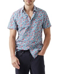 Rodd & Gunn Chedworth Park Floral Short Sleeve Button Up Shirt