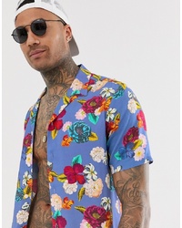 ASOS DESIGN Co Ord Relaxed Floral Shirt