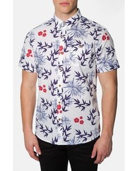 7 diamonds floral shirt