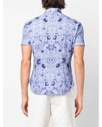 Orian Floral Print Short Sleeve Shirt