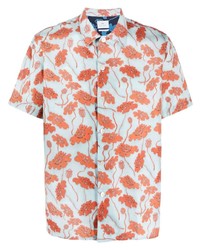 PS Paul Smith Floral Print Short Sleeve Shirt