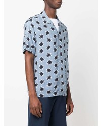 Sandro Geometric Short Sleeve Shirt
