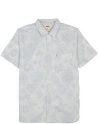 Levi's Hessian Floral Print Woven Sport Shirt