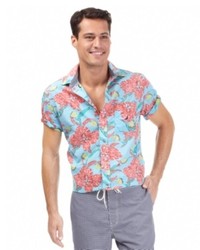 Nautica Short Sleeve Floral Shirt