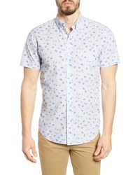 Bonobos Riviera Floral Print Slim Fit Shirt