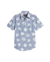 Bonobos Riviera Slim Fit Floral Short Sleeve Button Up Shirt In Mayfair Floral At Nordstrom