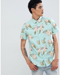 Burton Menswear Shirt In Tiki Print
