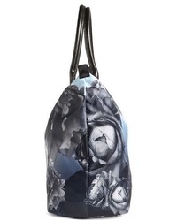 Ted Baker London Mono Rose Floral Tote Blue