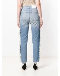 IRO Fringe Cropped Jeans