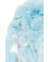 Alena Akhmadullina Arctic Fox Fur Long Coat