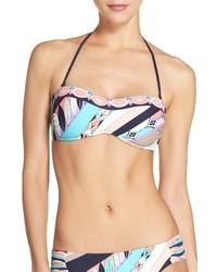 Trina Turk Electric Wave Bandeau Bikini Top