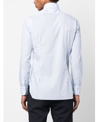 Barba Geometric Print Slim Fit Shirt