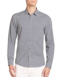 Michael Kors Michl Kors Kelvin Geometric Print Shirt