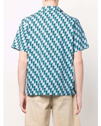 A.P.C. Geometric Short Sleeve Shirt