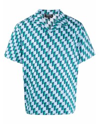 A.P.C. Geometric Short Sleeve Shirt