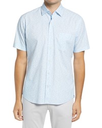 Peter Millar Sunshade Short Sleeve Button Up Shirt