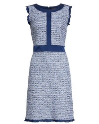 St. John Collection Kiara Tweed A Line Dress