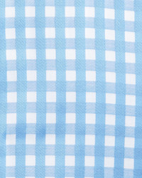 English Laundry Gingham Cotton Dress Shirt Bluewhite