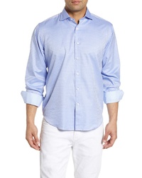 Bugatchi Classic Fit Check Sport Shirt