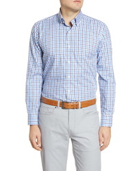 Peter Millar Concorde Tailored Fit Check Shirt