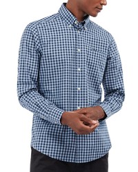 Barbour Merryton Tailored Fit Check Shirt In Blue At Nordstrom