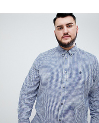 French Connection Plus Gingham Check Shirt