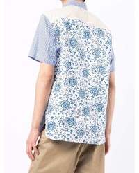 Junya Watanabe MAN Graphic Print Short Sleeve Shirt