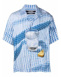 Jacquemus Tablecloth Motif Short Sleeved Shirt