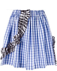MSGM Gingham Check Skirt