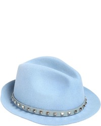 Valentino Rockstud Lapin Fur Felt Hat