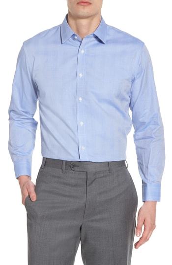Nordstrom Men's Shop Trim Fit Herringbone Dress Shirt, $89 | Nordstrom ...