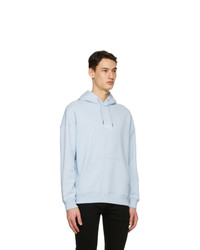 Givenchy Blue Embroidered Refracted Hoodie