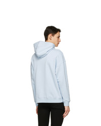 Givenchy Blue Embroidered Refracted Hoodie
