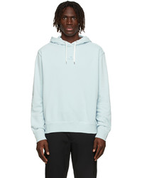 Ps By Paul Smith Blue Stack Logo Hoodie