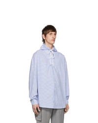 Ader Error Blue Stripe Chuck Shirt