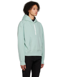 C2h4 Blue Winter Voyage Cold Dyed Hoodie