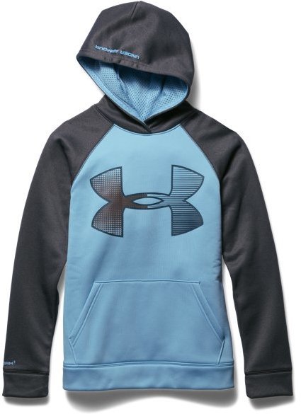 ua big logo hoodie