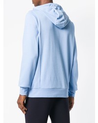 calvin klein light blue hoodie