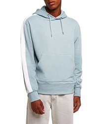 Topman Colorblock Hooded Sweatshirt
